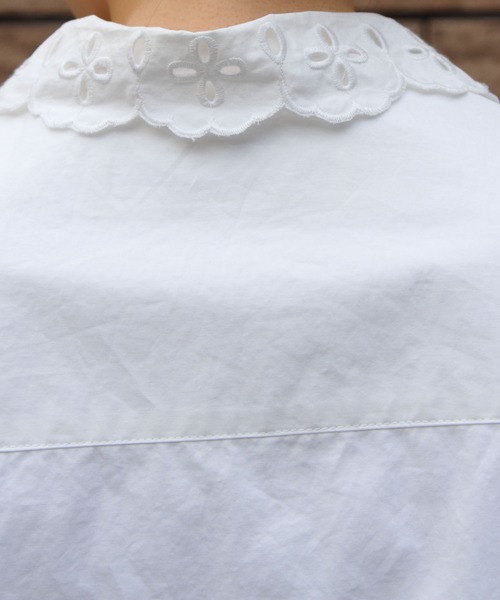 新品未使用★シンゾーン ペイズリー刺繍オープンカラーシャツ★フリー 1枚で着こなしが完成する、主役級シャツ – Shinzone