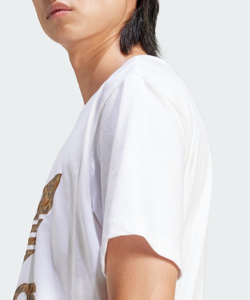 【関税・送料込み】adidas クラシック コントラスト 半袖Tシャツ アディダス コントラスト 半袖Tシャツ - ホワイト | アディダス