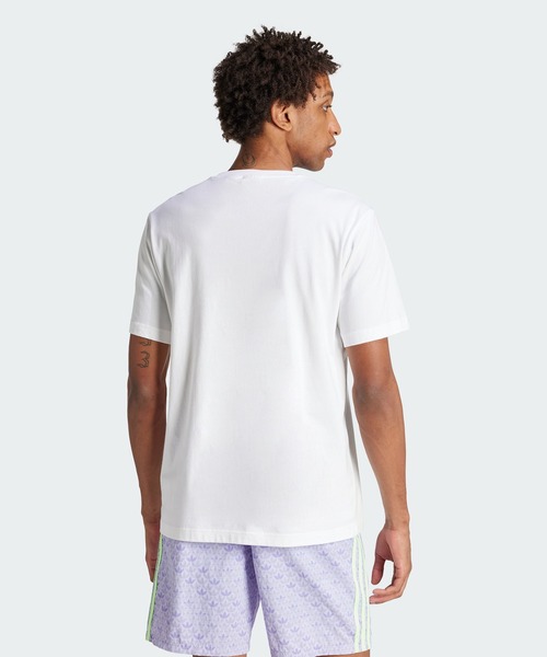 【adidas】モノグラム グラフィック 半袖 Tシャツ★男女共に◎ セール】クラシック モノグラム グラフィック半袖Tシャツ