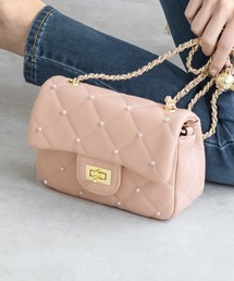 JULIA BOUTIQUE（ジュリアブティック）の「パールキルティングミニバッグ/24102（ショルダーバッグ）」