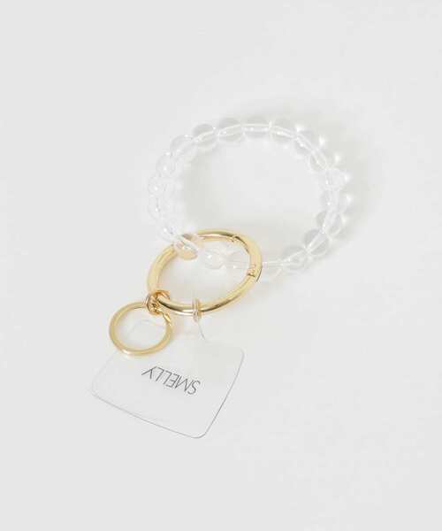 SMELLY（スメリー）の「ボールチェーンリングストラップ（スマホグッズ・レディース・クリア/シルバー・-）」の7枚目の写真