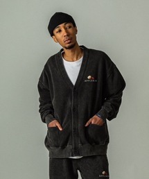 Powder Bleach Sweat Cardigan