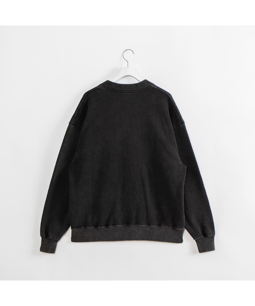 APPLEBUM(アップルバム)の「Powder Bleach Sweat Cardigan(カーディガン/ボレロ・メンズ・ブラック・MEDIUM/LARGE/X-LARGE)」の5枚目の写真