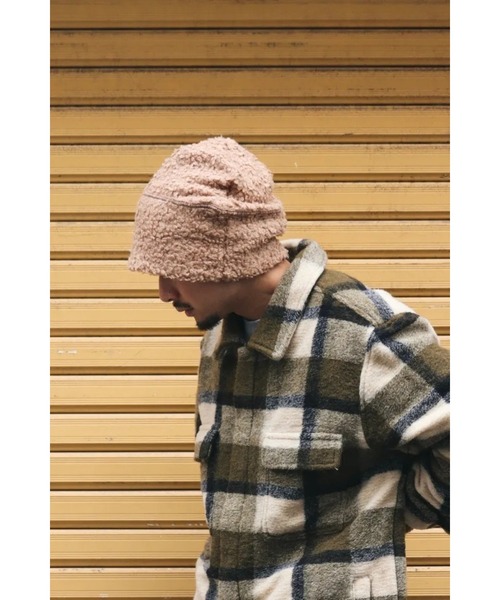 乱痴気（ランチキ）の「【MONOSTEREO】Fuzzy Wuzzy Beani（ニットキャップ/ビーニー・メンズ・オレンジ系その他・FREE）」の3枚目の写真