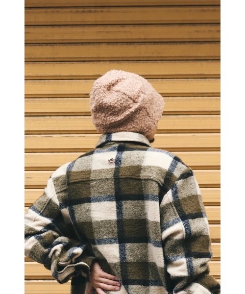 乱痴気（ランチキ）の「【MONOSTEREO】Fuzzy Wuzzy Beani（ニットキャップ/ビーニー・メンズ・オレンジ系その他・FREE）」の6枚目の写真