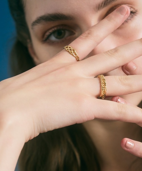 セール】K18 チェーン リング（9号～15号）（リング）｜Jewel closet