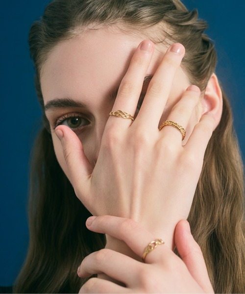 セール】K18 チェーン リング（9号～15号）（リング）｜Jewel closet