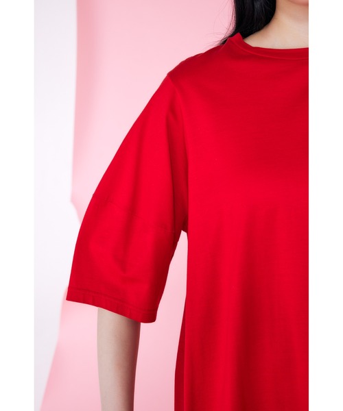 【美品】ENFOLD エンフォルド 天竺 Tシャツドレス 変形ワンピース 38 美品】ENFOLD エンフォルド 天竺 Tシャツドレス 変形ワンピース