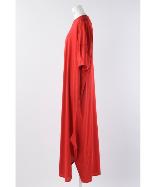 ENFOLD（エンフォルド）の「ライトシルケット天竺 Arrowドレス