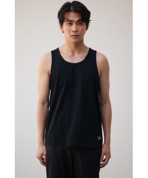 AZUL by moussy(アズールバイマウジー)の「ベーシックタンクトップ(タンクトップ・メンズ・ホワイト/ブラック・LARGE/MEDIUM)」の15枚目の写真