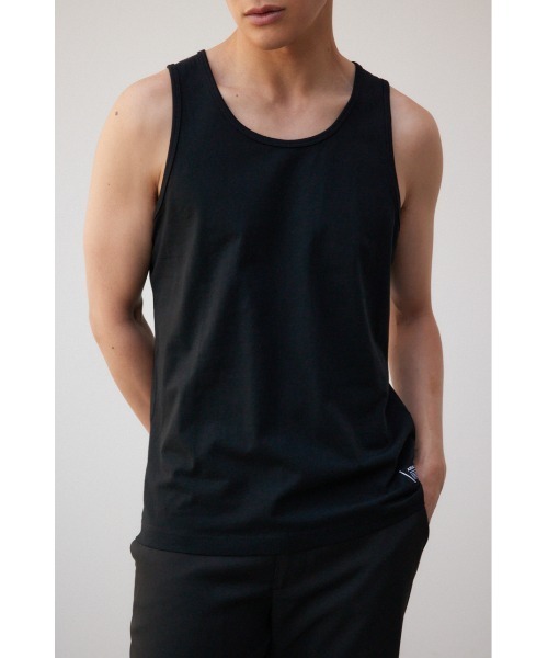 AZUL by moussy(アズールバイマウジー)の「ベーシックタンクトップ(タンクトップ・メンズ・ホワイト/ブラック・LARGE/MEDIUM)」の12枚目の写真