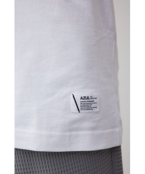 AZUL by moussy(アズールバイマウジー)の「ベーシックタンクトップ(タンクトップ・メンズ・ホワイト/ブラック・LARGE/MEDIUM)」の11枚目の写真