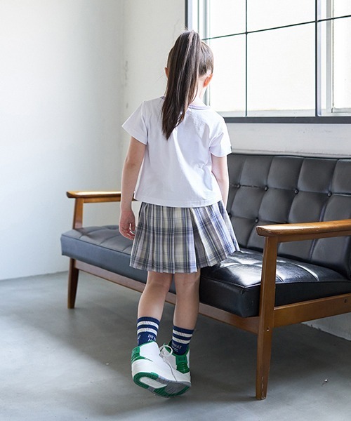 minimal(ミニマル)の「【撥水】ミニマルベアプリントTシャツ(Tシャツ/カットソー・キッズ・ベビーピンク/サックスブルー/ホワイト/ライム・100cm/110cm/120cm/130cm/140cm)」の5枚目の写真