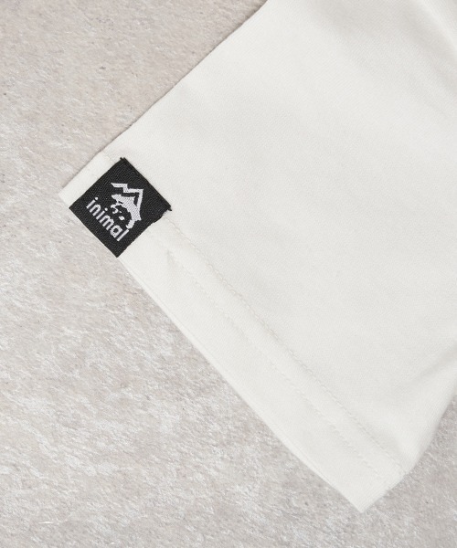 minimal(ミニマル)の「【撥水】ミニマルベアプリントTシャツ(Tシャツ/カットソー・キッズ・ベビーピンク/サックスブルー/ホワイト/ライム・100cm/110cm/120cm/130cm/140cm)」の9枚目の写真