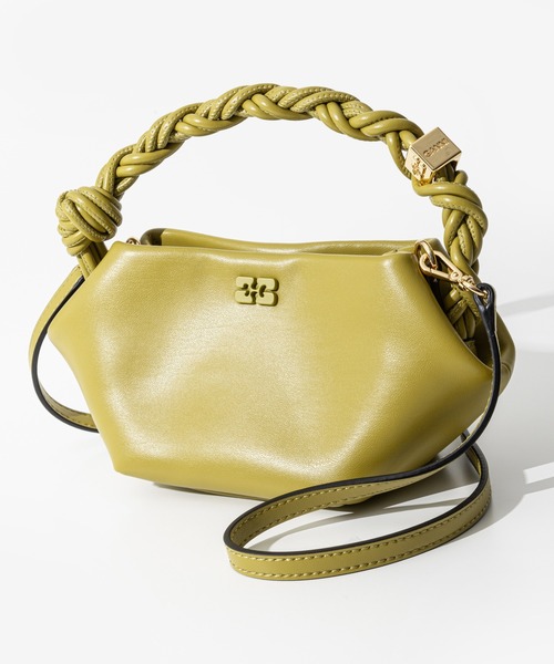 Ganni スパンコール　ミニバッグ Ganni - スモール バタフライ ポーチ スパンコール バッグ | HBX