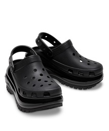CROCS/クロックス  Mega Crush Clog　メガクラッシュ  クロッグ 超厚底 7cm サンダル  韓国ファッション 207988-001