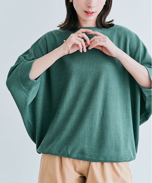 beautifulpeople ドルマントップス S-LL】さらっとしたタッチ ゆるシルエットが心地よいドルマン