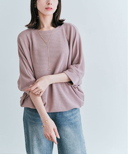beautifulpeople ドルマントップス S-LL】さらっとしたタッチ ゆるシルエットが心地よいドルマン