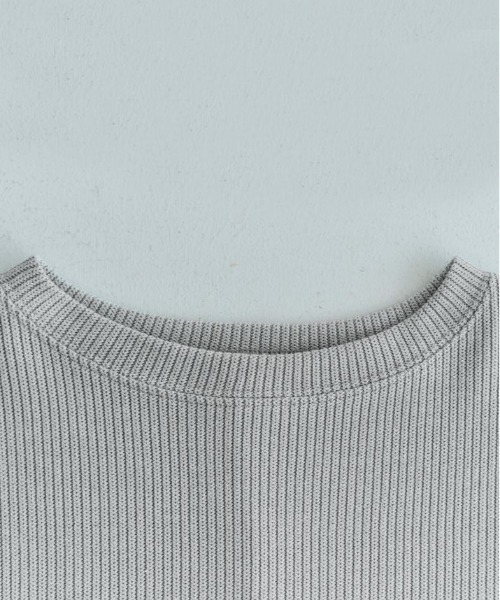 kirakiraShop（キラキラショップ）の「コットン ストレッチ ドルマン トップス（Tシャツ/カットソー・レディース・ブラック系/ホワイト/ライトグレー/アイボリー/ブルー系その他/グリーン系その他/ピンク系その他・FREE）」の22枚目の写真