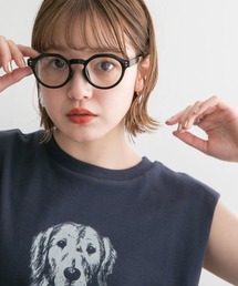 KBF | ボストンフレームサングラス(メガネ)