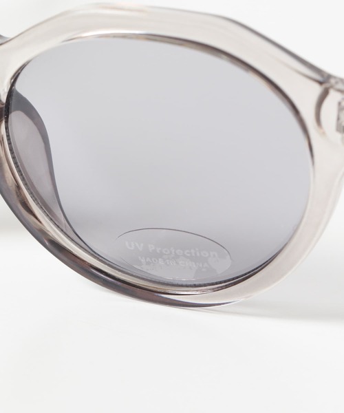 KBF（ケイビーエフ）の「ボストンフレームサングラス（メガネ・レディース・ブルー/クリア/グリーン・ONE）」の19枚目の写真