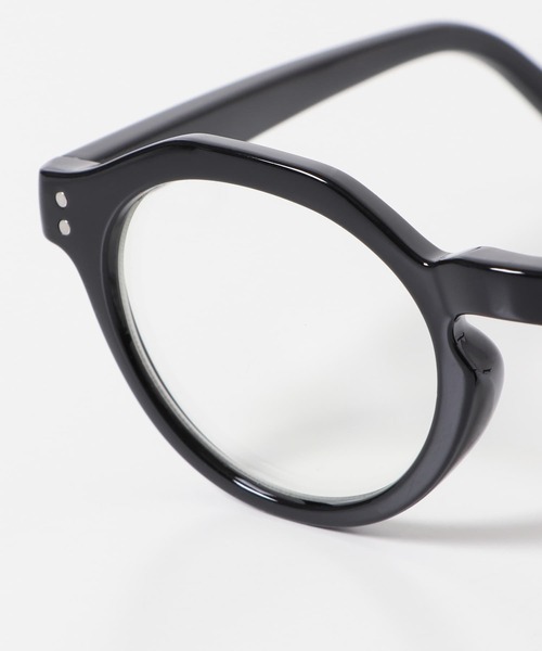 KBF（ケイビーエフ）の「ボストンフレームサングラス（メガネ・レディース・ブルー/クリア/グリーン・ONE）」の20枚目の写真