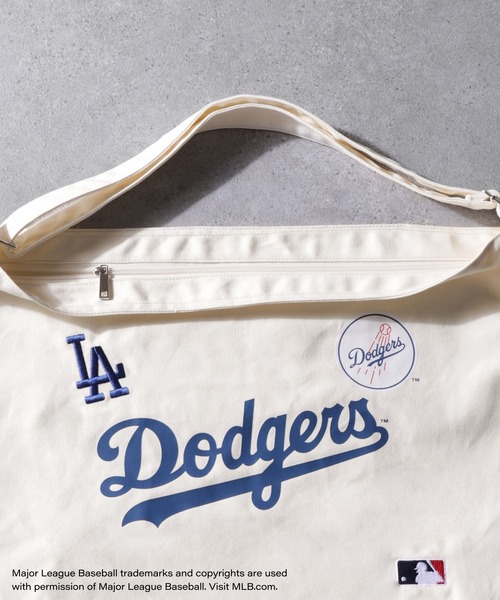MLB（メジャーリーグベースボール）の「【MLB】 キャンバス ショルダーバッグ / ポストマンバッグ（ショルダーバッグ・メンズ・ブラック/オフホワイト/ネイビー・FREE）」の14枚目の写真