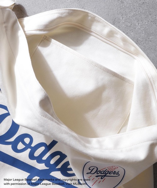 MLB（メジャーリーグベースボール）の「【MLB】 キャンバス ショルダーバッグ / ポストマンバッグ（ショルダーバッグ・メンズ・ブラック/オフホワイト/ネイビー・FREE）」の17枚目の写真