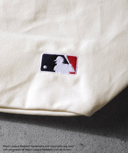 MLB（メジャーリーグベースボール）の「【MLB】 キャンバス ショルダーバッグ / ポストマンバッグ（ショルダーバッグ・メンズ・ブラック/オフホワイト/ネイビー・FREE）」の19枚目の写真