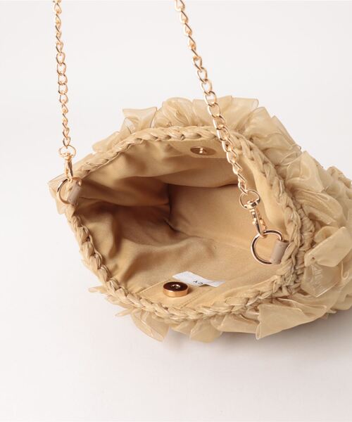 DEICY（デイシー）の「オーガンジーショルダーバッグ（ショルダーバッグ・レディース・ベージュ系その他/ピンク・FREE）」の12枚目の写真