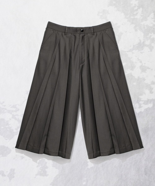 HARE（ハレ）の「YOSEガウチョパンツ(HARE)（その他パンツ・メンズ・グレー/ブラック・FREE）」の20枚目の写真