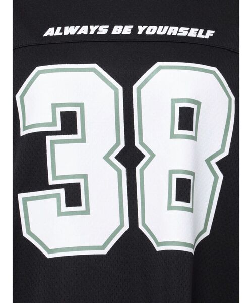 EVRIS（エヴリス）の「【みちょぱコラボ】ユニフォームBIG Tシャツ（Tシャツ/カットソー・レディース・グリーン/ブルー/ブラック・FREE）」の17枚目の写真