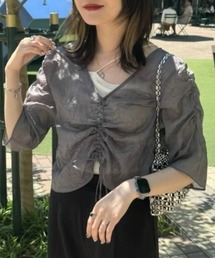 JEANASIS | 2WAYドロストブラウスSS/130561(シャツ/ブラウス)