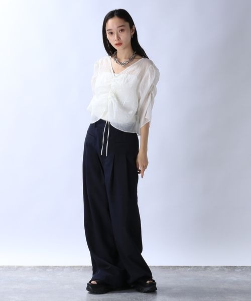 JEANASIS 2way ホワイト ブラウス 楽天市場】【SALE／40%OFF】(W)2WAYセパレートREGSH JEANASIS