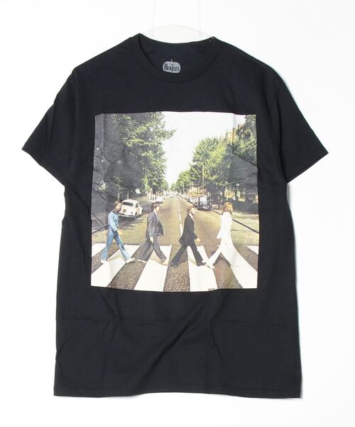 【セール】【 The Beatles / ザ ビートルズ 】 プリント Tシャツ Abbey Road NSZ TEE（Tシャツ/カットソー）｜THE BAREFOOT（ベアフット）