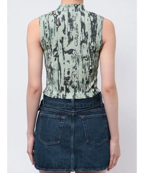 EMODA(エモダ)の「ミニハイネックリブトップ(タンクトップ・レディース・その他/ブルー/ホワイト/ブラック・FREE)」の19枚目の写真