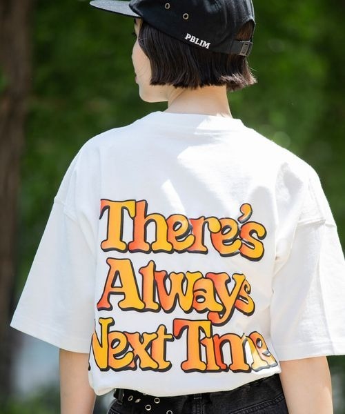 PBLIM(ページボーイリム)の「PBLIM/ボーンロゴT(Tシャツ/カットソー・レディース・オレンジ/ネイビー/ブルー/オフホワイト・LARGE/MEDIUM)」の2枚目の写真