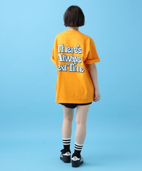 PBLIM(ページボーイリム)の「PBLIM/ボーンロゴT(Tシャツ/カットソー・レディース・オレンジ/ネイビー/ブルー/オフホワイト・LARGE/MEDIUM)」の9枚目の写真