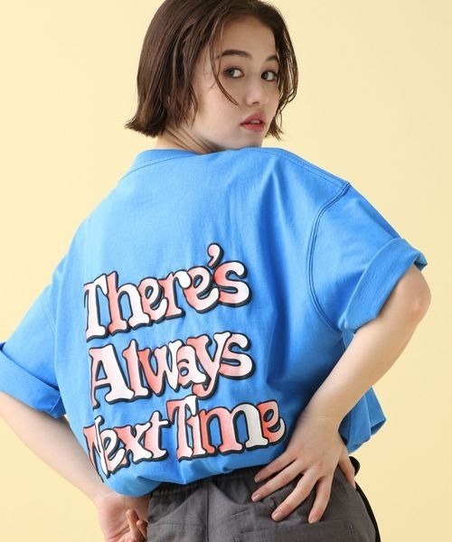 PBLIM(ページボーイリム)の「PBLIM/ボーンロゴT(Tシャツ/カットソー・レディース・オレンジ/ネイビー/ブルー/オフホワイト・LARGE/MEDIUM)」の6枚目の写真