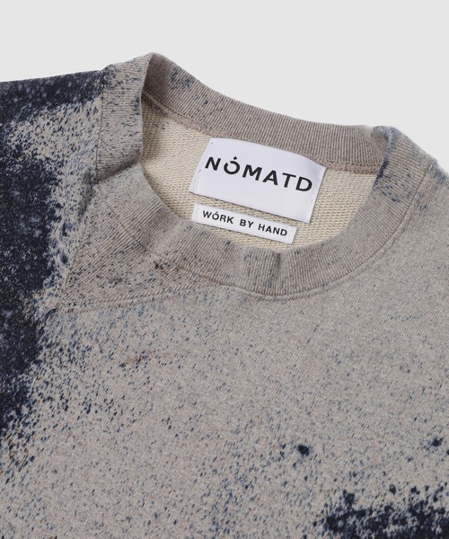 NOMA t.d.(ノーマティーディー)の「Hand Dyed Twist Sweat(スウェット・メンズ・グレー・2/3/4)」の3枚目の写真