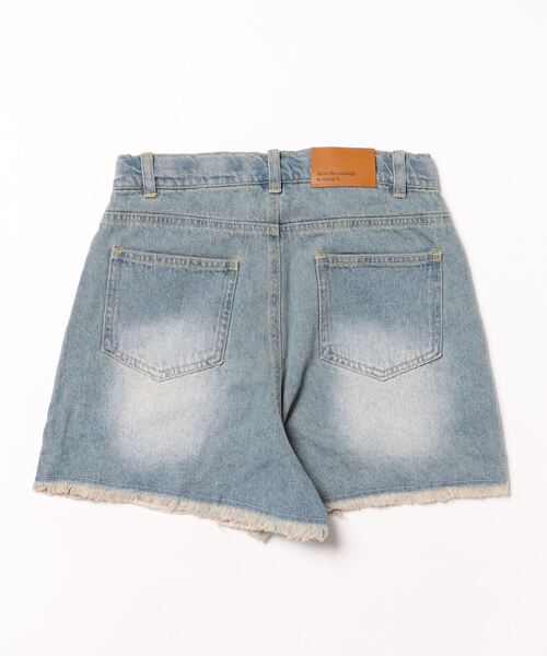 ダメージデニムショートパンツ（その他パンツ）｜LOVETOXIC