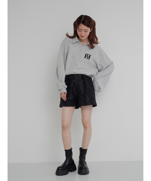 JUMELLE（ジュメロ）の「polo logo sweat（スウェット・レディース・グレー・FREE）」の11枚目の写真