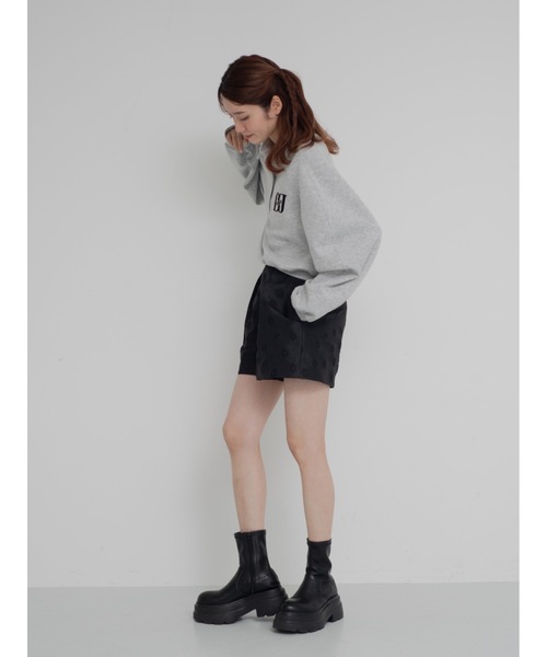 JUMELLE（ジュメロ）の「polo logo sweat（スウェット・レディース・グレー・FREE）」の12枚目の写真