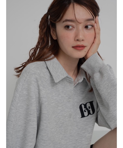 JUMELLE（ジュメロ）の「polo logo sweat（スウェット・レディース・グレー・FREE）」の16枚目の写真