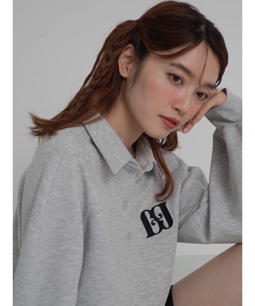 JUMELLE（ジュメロ）の「polo logo sweat（スウェット・レディース・グレー・FREE）」の17枚目の写真