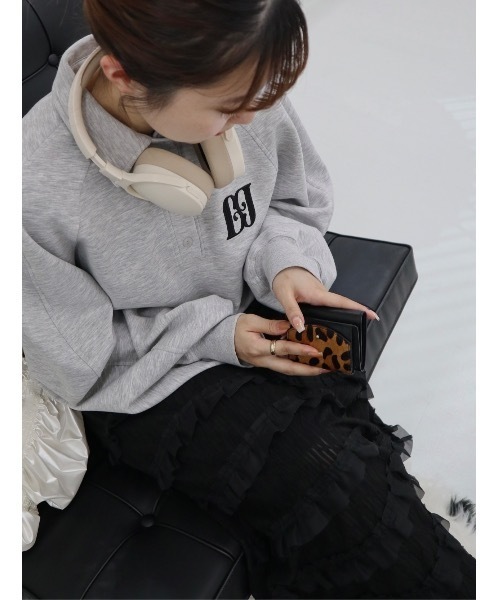 JUMELLE（ジュメロ）の「polo logo sweat（スウェット・レディース・グレー・FREE）」の20枚目の写真