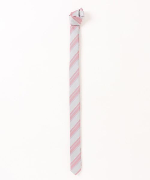 THE MORNING AFTER（ザ モーニング アフター）の「3.5・ダブルストライプネクタイ（ネクタイ・メンズ・ピンク/ブラック/ブルー・FREE）」の3枚目の写真