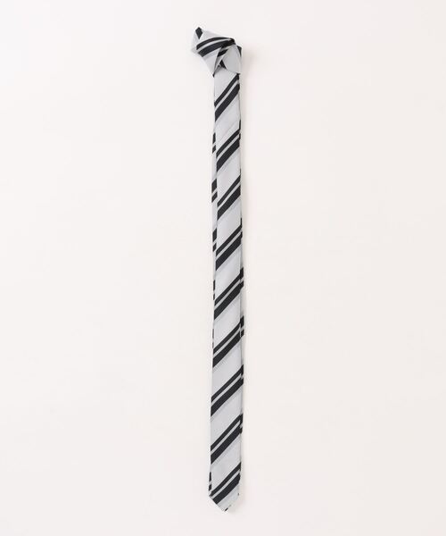 THE MORNING AFTER（ザ モーニング アフター）の「3.5・ダブルストライプネクタイ（ネクタイ・メンズ・ピンク/ブラック/ブルー・FREE）」の4枚目の写真