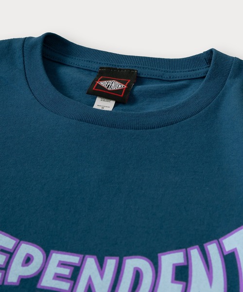 INDEPENDENT（インディペンデント）の「【INDEPENDENT/インデペンデント】スパニングロゴ半袖Tシャツ（Tシャツ/カットソー・メンズ・ブルー/ブラック・M/XL/L）」の6枚目の写真