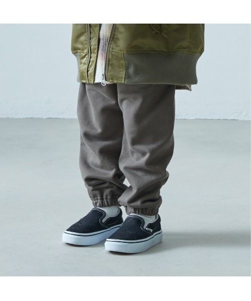 EAST END HIGHLANDERS(イーストエンドハイランダーズ)の「East End Highlanders / スウェットパンツ<100-120cm>(スウェットパンツ・キッズ・ホワイト/レッド/チョコ・100/110/120)」の2枚目の写真